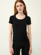 Women's Short Sleeve T-Shirt Black