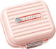 Cutie De Depozitare Pastile Flippy Cutie De Depozitare Medicamente Cutie De Depozitare Vitamine Suplimente Pentru Fete Indicator Zilnic Plastic Roz