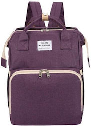 Diaper Bag Purple 42x32x22cm.