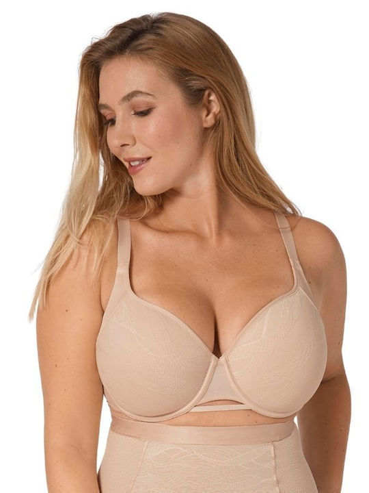 Triumph Airy Sensation Wp Μπέζ Minimizer Σουτιέν