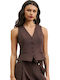 Brown Vestă de damă