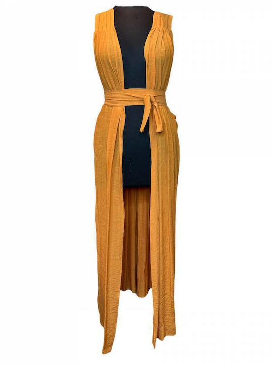 Damen Kimono Orange