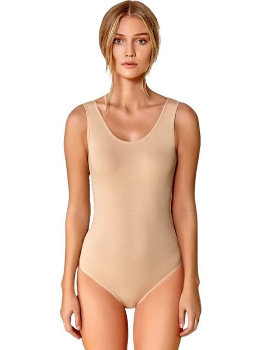 Women's Bodysuit Wide Strap Berrak Sussana Cott...