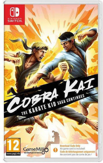 Cobra Kai The Karate Kid Saga Continues Switch Игра (Употребявано)