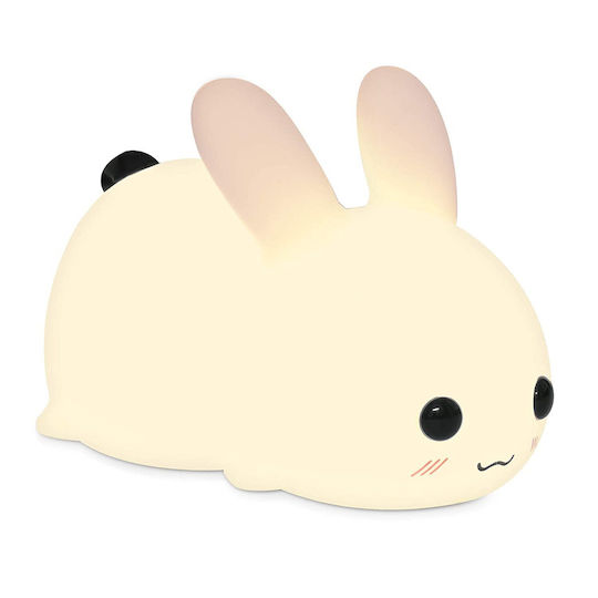 Navaris Led Kids Decorative Lamp Rabbit White 14.7x9.8x9εκ.