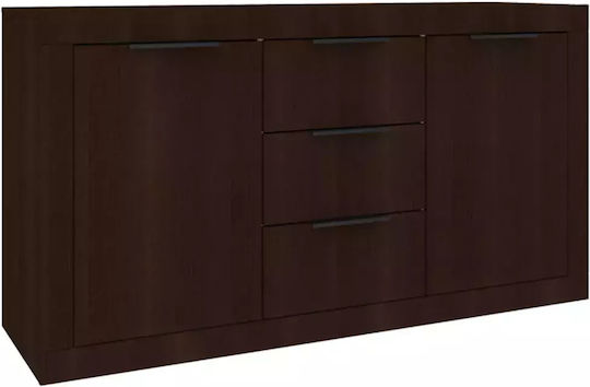 Μπουφές Doha Doha από Ξύλο με Συρτάρια Wenge Απόχρωση 150x45x80.5cm