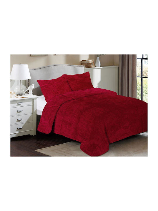 Dimcol Solid Κουβέρτα Fleece Μονή 160x220εκ. Bo...