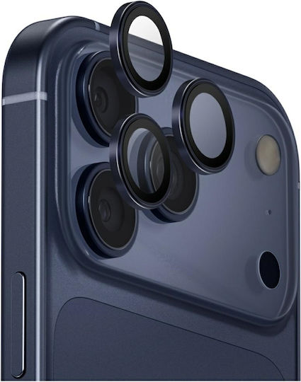 Uniq Optix Camera Protection Tempered Glass Blue for the iPhone 17 Pro, iPhone 17 Pro Max