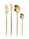 Set de Tacâmuri Inoxidabil Auriu 24buc