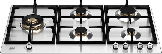 Bertazzoni Plită pe Gaz Natural Autonom Inox 89x52.2εκ.