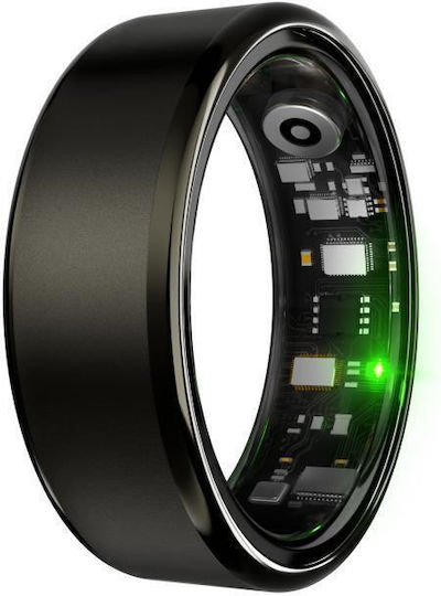 R100 Smart Ring 22.2mm mit Pulsmesser Schwarz
