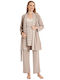 Feyza Robe Schwangerschaft Brown