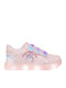 Kinder Sneakers mit Lichtern Rosa