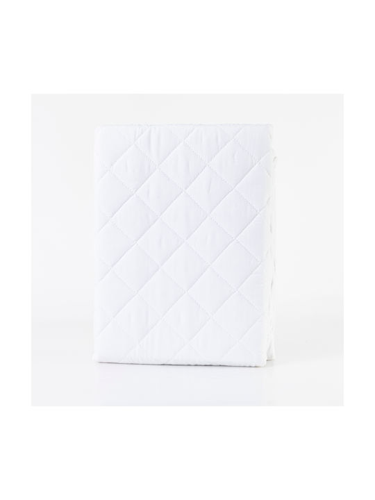 Borea Home Textiles Quilted Pillowcase Polycotton 010900042403 White 50 X 70 50 X 70 Cm