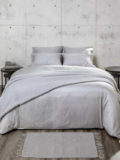 Σετ Παπλωματοθήκη Charisma Elegance 230x250 Grey
