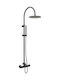 Brass Shower Column Modea Etna By Viospiral Column 00-02957/b Black