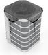 Vevor 810x810 Mm Air Conditioner Cover Mesh Defender Tear-resistant Outdoor