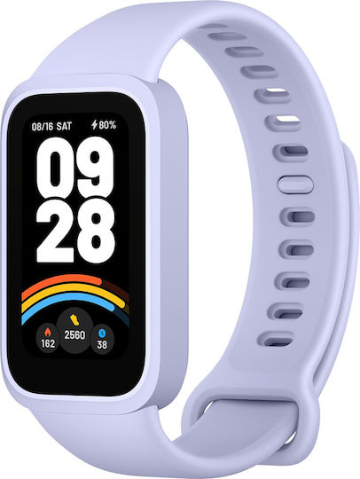 Xiaomi Smart Band 9 Active Водоустойчива Лилава