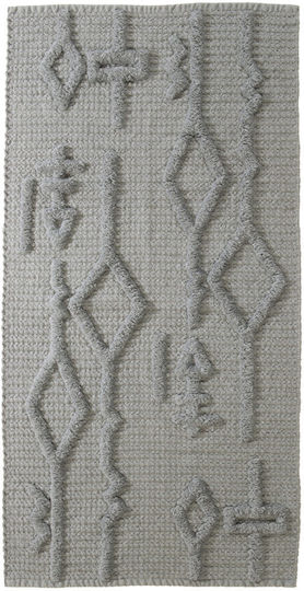 Nef-Nef Homeware Bamb Sanchez Χαλί Ορθογώνιο Grey 70x140cm