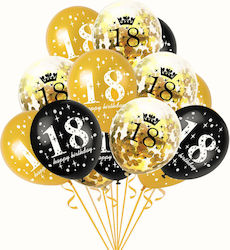 Composition with 18 Balloons 30cm Composition with 18 Balloons 30cm