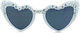 Ochelari Decorativi Flippy Mireasa Model Perle Nuntă Fabricat Buc 15.3 X 5.7 X 14.5 Cm Alb