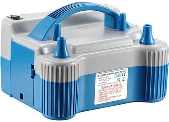 Electric Balloon Inflator Pump Flippy Two Outlets 220V 700W Power Party Accessories Blue-Grey