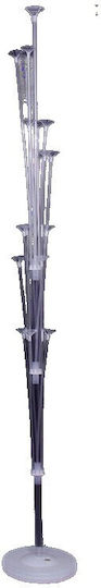 Balloon Stand Flippy Single Layer 19 Balloons 160 Cm Transparent