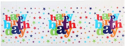 Rectangular Tablecloth Flippy Happy Birthday Collection 180 X 108 Cm Pe Plastic Waterproof Multicolor