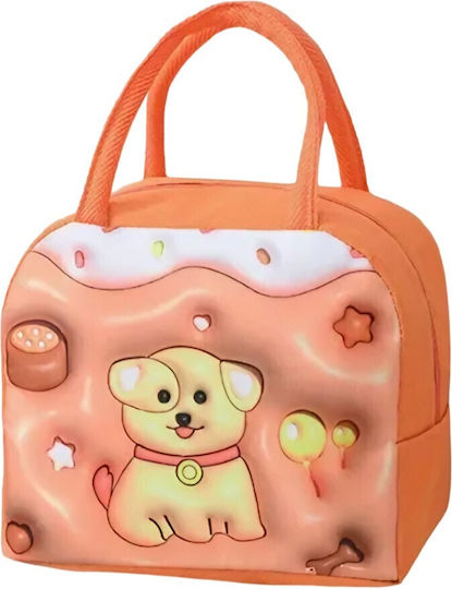 Schulische Isothermische Hand-Lunch-Tasche Braun 19 x 13 x 23cm