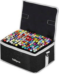 Μαρκαδόροι Multicolor Σετ 168 χρώματα