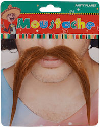 Brauner Schnurrbart / Bart Brauner Schnurrbart / Bart