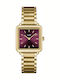 Cluse La Tetragone Women's Watch with Gold Metal Bracelet