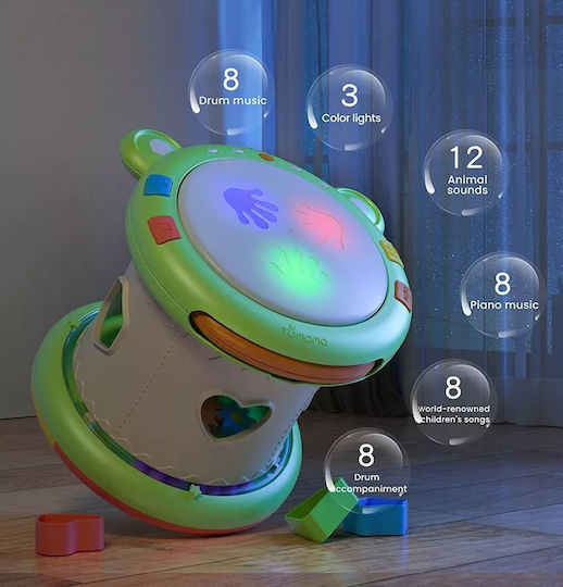 Tumama Kids Instrument Muzical cu Muzică, Lumină și Sunete pentru 18++ Luni