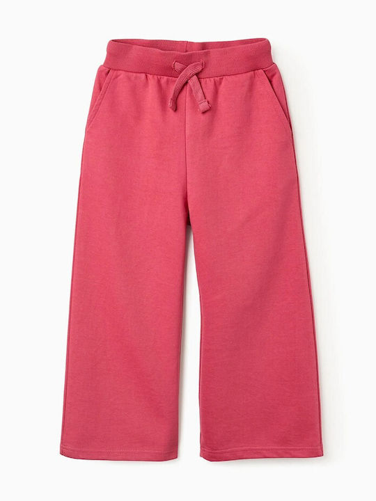 Kids Sweatpants Dark Pink Yarrow