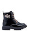 Kids Boots with Zipper Black