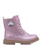 Kinderstiefel mit Reißverschluss Rosa