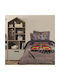 Das Home Παιδικό Κουβερτοπάπλωμα Μονό με Γέμιση Hollowfiber Robotime Grey 160x220εκ.