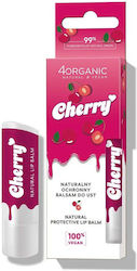 4Organic Lip Balm Cherry 5gr