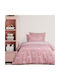Das Home Life Is Magic Kids Duvet Cover Single Set with Cotton Pillowcase Pink 160x240cm