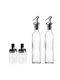 Öl- & Essigspender-Set Spray aus Edelstahl 500ml