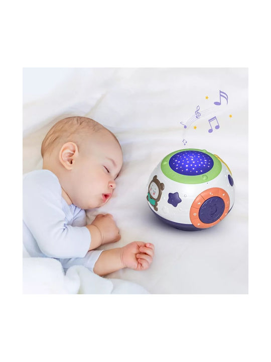 Tumama Kids Lampă de proiecție pentru copii cu Proiecție de Stele Multicolor 18x14cm