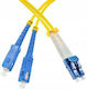 Fiber Optic Cable SC/UPC-LC/UPC 1m 1pcs