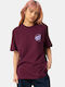 Women's Burgundy T-shirt