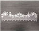 Elastic Element Flower Lace N377 28x7.5cm