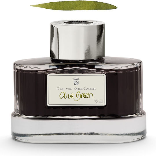 Faber-Castell Replacement Ink for Fountain Pen Green 75ml