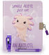 Tri-Coastal Design Axolotl Caiet cu Suport pent...