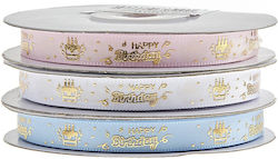 Happy Birthday Band Monochrom Rosa 20meters mit...