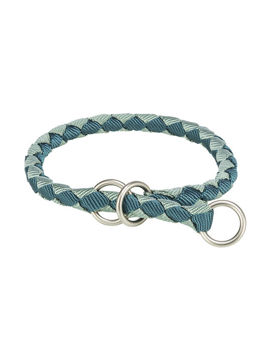 Trixie Cavo Semi-Choke Hundehalsband Petrol Sage 52-60cm 18mm