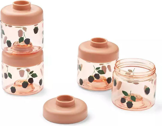 Liewood Berrypale Tuscany Cutie De Prânz Pentru Copii Din Silicon 0.1 Litri Multicolor 6.5 x 6 x 6 cm