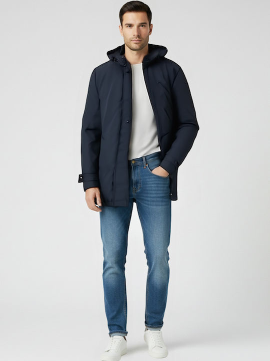 Fynch Hatton Jacket Dark Navy